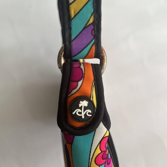 Beach by CLC. Mod art design, like new inside zipper pocket front zipper pocket - Picture 10 of 16